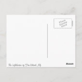 De vuursteentekaart briefkaart (Achterkant)