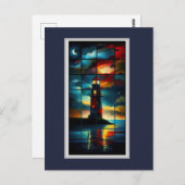 De vuurtoren briefkaart (Voorkant / Achterkant)