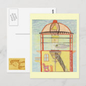 De vuurtoren briefkaart (Voorkant / Achterkant)