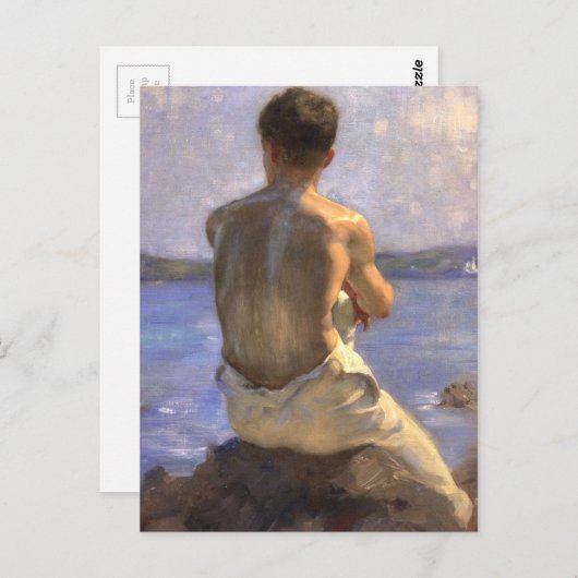 De vuurtoren briefkaart (Voorkant / Achterkant)