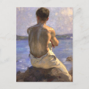 De vuurtoren briefkaart