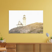 De vuurtoren canvas afdruk (Insitu (Woonkamer))