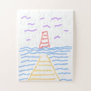 De vuurtoren en de Pier Puzzel