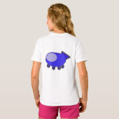 De vuurtoren en de pier t-shirt (Achterkant volledig)