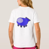 De vuurtoren en de pier t-shirt (Achterkant)