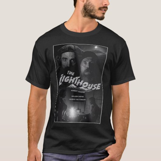 De vuurtoren films Horror Poster Thomas Wake Fu T-shirt (Voorkant)