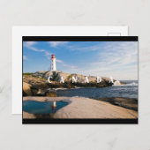 De vuurtoren - groeten uit Canada Briefkaart (Voorkant / Achterkant)