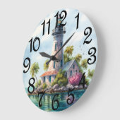 De vuurtoren grote klok (Hoek)