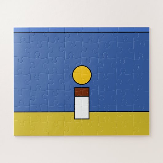 De vuurtoren grote puzzel (Horizontaal)