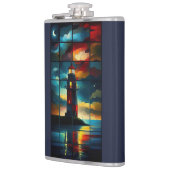 De vuurtoren heupfles (Links)