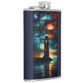 De vuurtoren heupfles (Rechts)