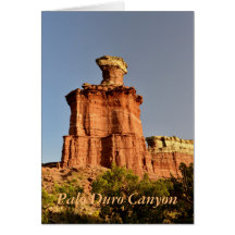 De vuurtoren in Palo Duro Canyon