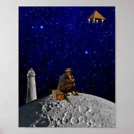 De vuurtoren keerde terug naar huis poster