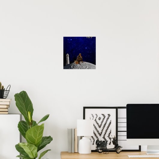 De vuurtoren keerde terug naar huis poster (Thuiskantoor)