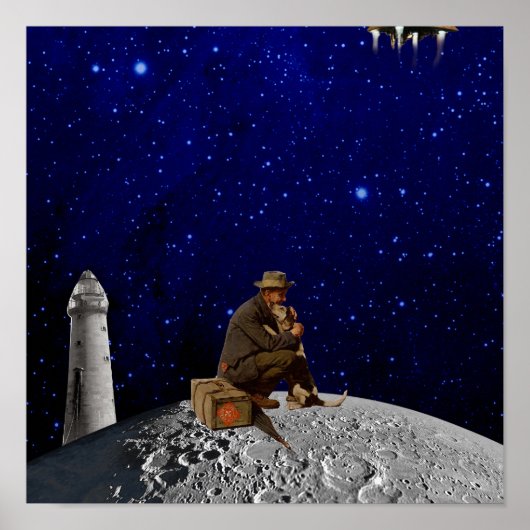 De vuurtoren keerde terug naar huis poster (Voorkant)