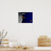 De vuurtoren keerde terug naar huis poster (Keuken)