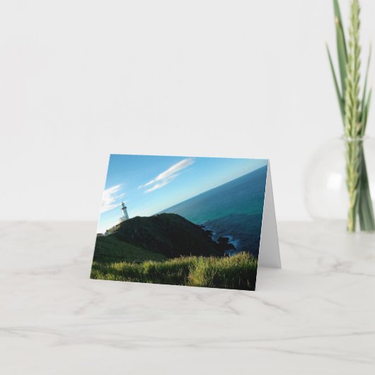 De Vuurtoren ~ Notecard van de Baai van Byron Kaart (Voorkant)