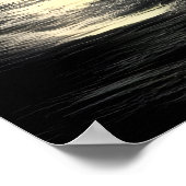 De vuurtoren op het zee | AI Art Poster (Hoek)