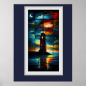 De vuurtoren poster (Voorkant)