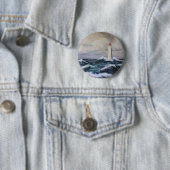 De vuurtoren ronde button 5,7 cm (In situ)