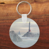 De vuurtoren Sleutelhanger (Voorkant)