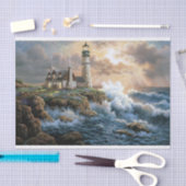 De vuurtoren tissuepapier (Craft)