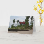 De Vuurtoren van Betsie van het punt Kaart (Gele Bloem)