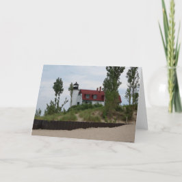 De Vuurtoren van Betsie van het punt Kaart