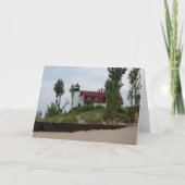 De Vuurtoren van Betsie van het punt Kaart (Voorkant)