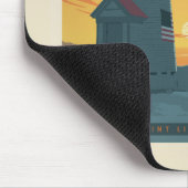 De vuurtoren van Brant Point | Nantucket MA Muismat (Hoek)