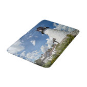 De vuurtoren van Burnt Island, Boothbay Harbor Mai Badmat (Gekanteld)