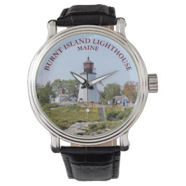 De vuurtoren van Burnt Island, Maine eWatch Horloge
