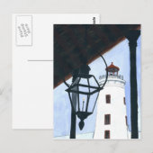 De vuurtoren van Camp Street Briefkaart (Voorkant / Achterkant)