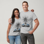De vuurtoren van Cape Ann New England T-shirt (Unisex)