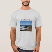 De vuurtoren van Cape Foulweather T-shirt (Voorkant)