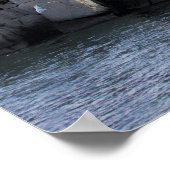 De vuurtoren van Cape Neddick, York, Maine Poster (Hoek)