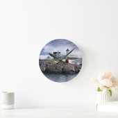 De vuurtoren van Cape Neddick, York, Maine Ronde Klok (Huis)