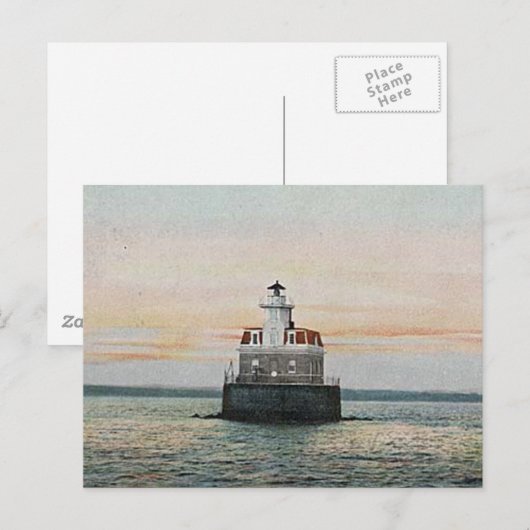 De Vuurtoren van de Ertsader van Penfield Briefkaart (Voorkant / Achterkant)