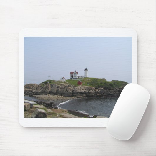 De vuurtoren van de nubble muismat (Met muis)