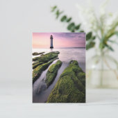 De Vuurtoren van de Rots van de toppositie Briefkaart (Staand voorkant)