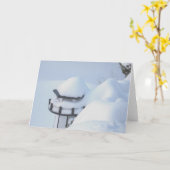 De Vuurtoren van de sneeuw Kaart (Gele Bloem)