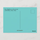 De vuurtoren van Farol in Dili Timor Leste Briefkaart (Achterkant)