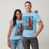 De vuurtoren van Grand Haven | Michigan T-shirt (Unisex)