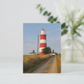 De vuurtoren van Happisburgh in Norfolk Briefkaart (Staand voorkant)