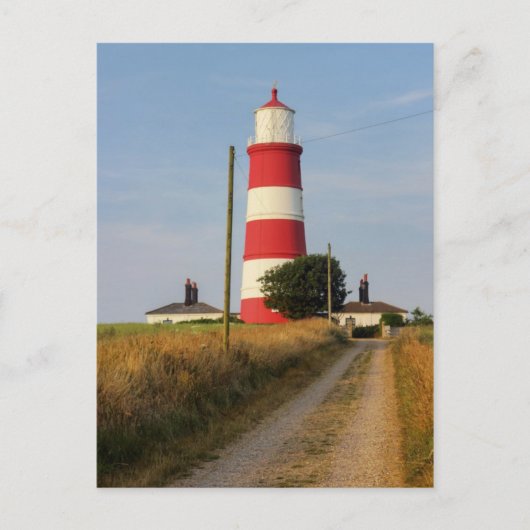 De vuurtoren van Happisburgh in Norfolk Briefkaart (Voorkant)