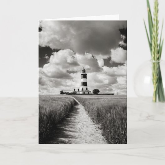 De Vuurtoren van Happisburgh Kaart (Voorkant)