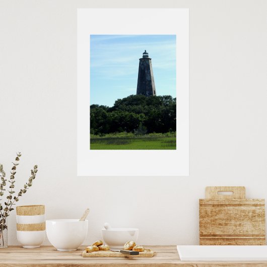 De vuurtoren van het eiland Bald Poster (Keuken)