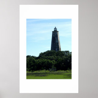 De vuurtoren van het eiland Bald Poster