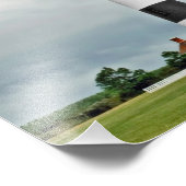 De vuurtoren van het eiland Bodie Foto Afdruk (Hoek)