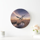 De vuurtoren van het eiland Bodie op Sunset Grote Klok (Huis)